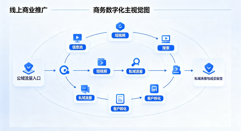 霞浦县线上商业推广怎么做？全域流量闭环搭建与低成本转化实战指南